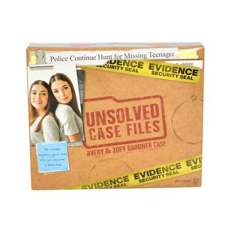 Unsolved Case Files Jamie Banks Case Board Game Kmart