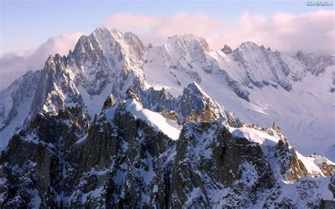 Góry Mont Blanc Francja