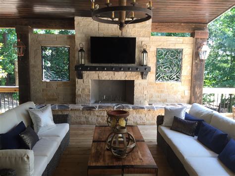 Whether you want to remodel your patio space or simply. Outdoor Fireplace & Kitchen Installation - East Cobb GA ...