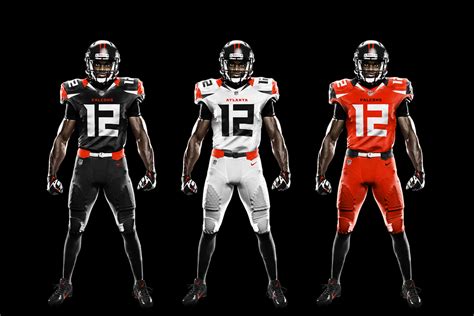 That is the overall theme for the atlanta falcons new uniforms that. NFL Logos Redesigned By Jesse Alkire | Daily Snark