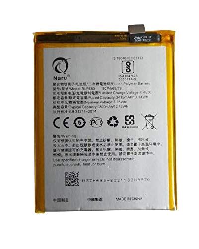 Naru Original Battery Blp683 Compatible For Oppo F9 Pro 3500mah 6