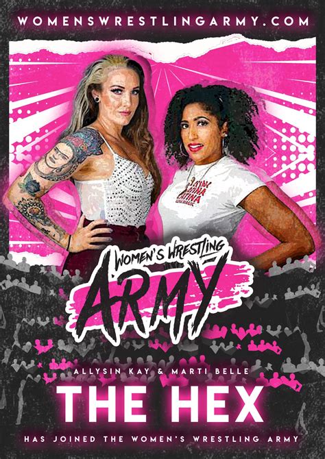 The Hex Joins The Women's Wrestling Army Promotion - Diva Dirt
