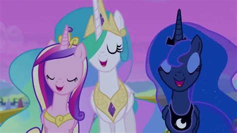 Cadaence Celestia And Luna Singing Know That Your Time Is Coming