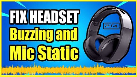 Discover How To Fix Buzzing Noise In Headphones Ps4