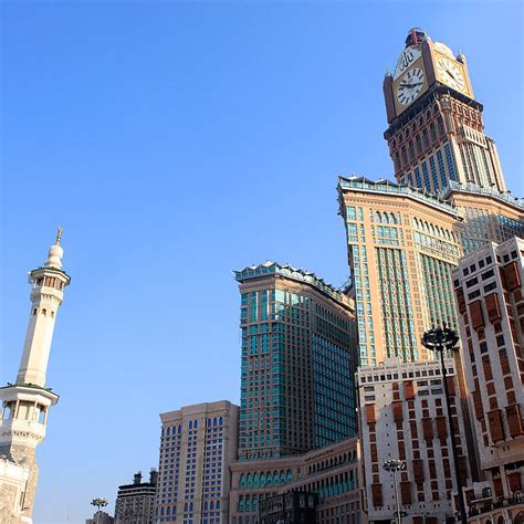 Makkah Royal Clock Tower Makka Saudi Arabia Gutmann Middle East Llc