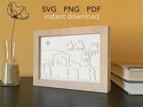 Free SVG Shadow Box Files - Free SVG Cut Files