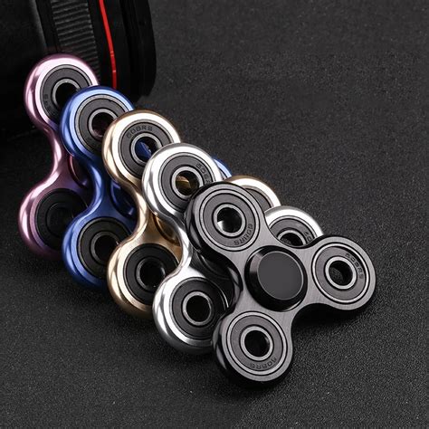 Buy 2017 New Hand Tri Spinner Fidgets Toy Metal Alloy