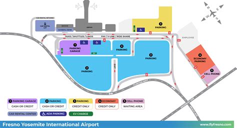 Terminal Maps Virtual Tour Fresno Yosemite International Airport
