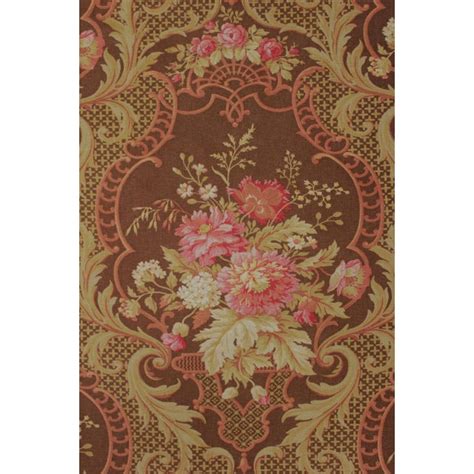 You won't want to miss a single petal of our gorgeous garden sprouting with flower quilting fabrics, flowery patterns, blooming quilt kits, and more! Antique 1890s French Rococo Brown Large Scale Floral ...