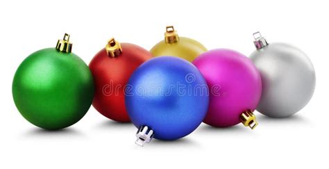 Colorful Christmas Balls Stock Photo Image Of Decoration 27673180