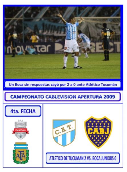 Obtén la previa del partido boca juniors vs. CAMPEONATO CABLEVISION APERTURA 2009 - 4ta. FECHA ...