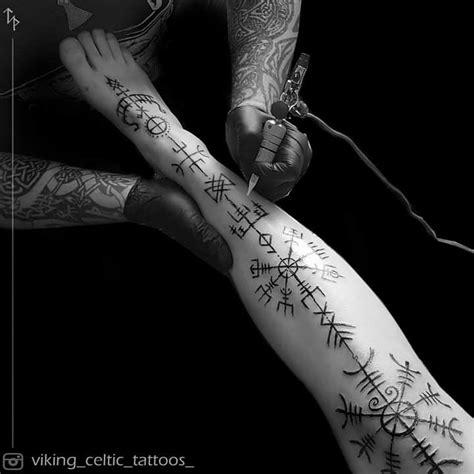 Valkyrie Tattoo By 🇪🇪 Dimon Taturin Viking Tattoos Valkyrie Tattoo