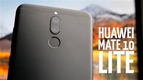 Обзор Huawei Mate 10 Lite Смартфон с 4 камерами Youtube