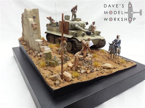 Dave S Model Workshop Tunisian Tiger Diorama Photographs