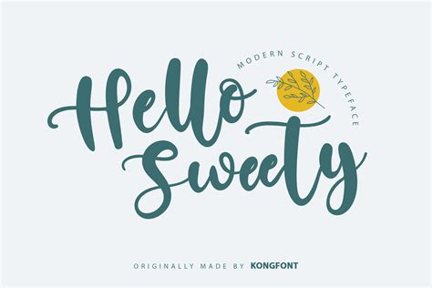 Hello Sweety Free Fonts Script And Handwritten Fonts