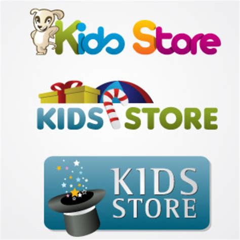 Kids Store Logo Pack Freevectors