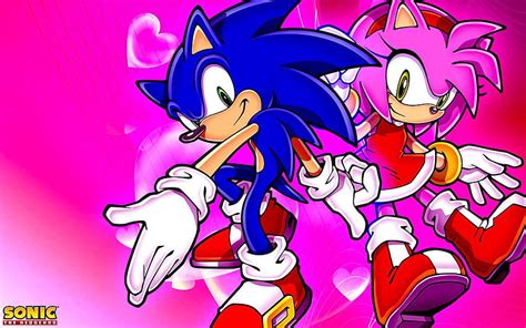 ソニックとエイミー By Sonicthehedgehogbg Sonic Happy Valentines 高画質の壁紙 Pxfuel