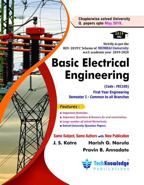 Basic Electrical Engineering Techknowledge Publications