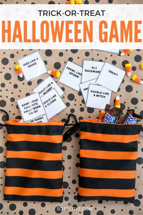 Spooky Trick Or Treat Halloween Game For All Ages