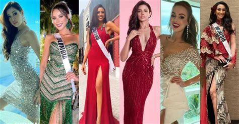 Here Are Some Of Our Favorite Looks Of Miss Universe Beauty Queens From Orientation Gala Dinner