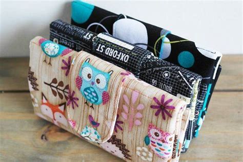 Womens Tri Fold Cash Wallet Sewing Pattern By Susieddesigns Sew Wallet