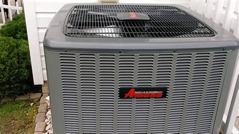 16 SEER ASX16042 3 5 Ton AMANA Air Conditioner Unit YouTube