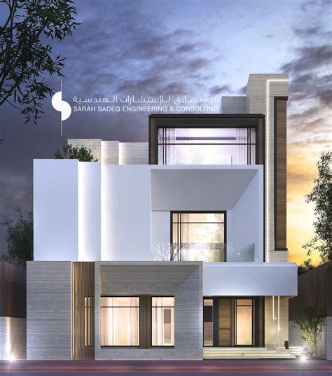 400 M Private Villa Kuwait Sarah Sadeq Architects Modern House