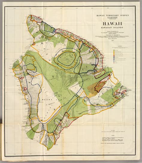 Hawaii David Rumsey Historical Map Collection