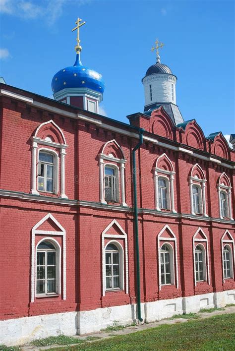 Old Orthodox Church Brusensky Monastery Kremlin In Kolomna Russia