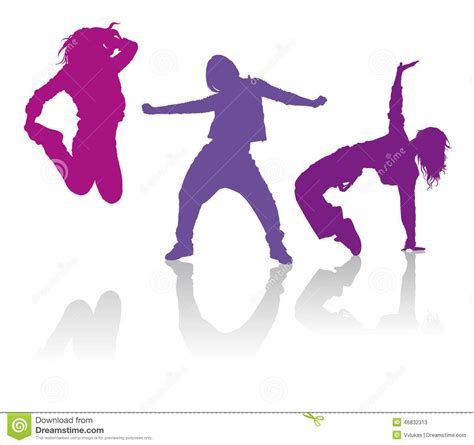 More Sillouettes Silueta De Baile Bailarinas De Hip Hop Imagenes De
