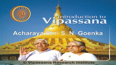 Introduction to Vipassana Meditation - English - YouTube