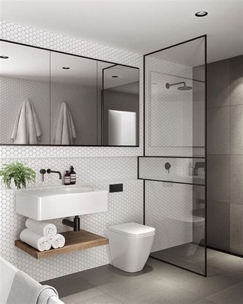 With over 99 bathroom ideas, no matter what size we've included plenty of bath, shower and tap decor for different master ensuites, kids bathrooms and guest bathroom design. Cool 56 Simple and Minimalist Bathroom Remodel Ideas https ...