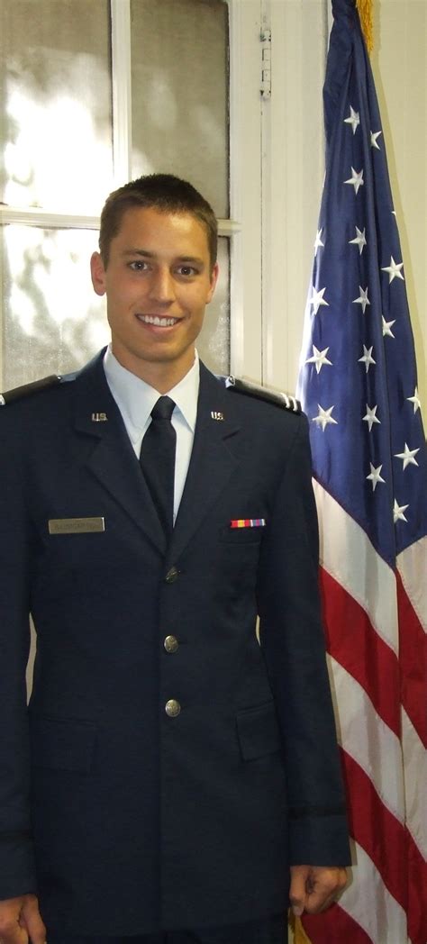 Baumgarten Commissioned As A 2nd Lieutenant In The Us Air Force