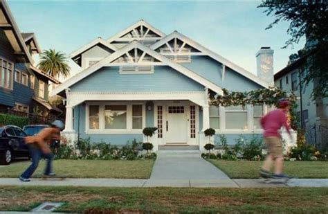 The Blue Craftsman Bungalow From You Me And Dupree Craftsman