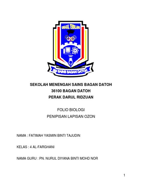 We did not find results for: folio penipisan lapisan ozon