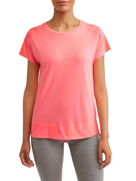 Avia Women's Active Perforated Tee - Walmart.com