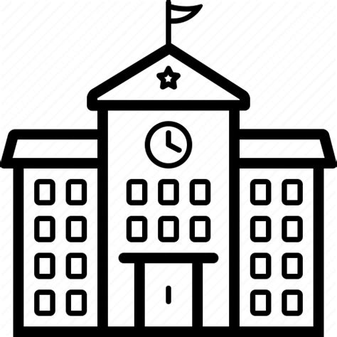 Campus College School University Icon Download On Iconfinder