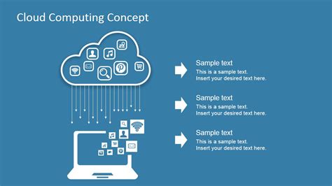 Cloud Computing Concept Design For Powerpoint Slidemodel