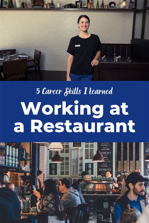 Businesses that serve alcohol require managers to be certified in responsible beverage service. 5 Career Skills I Learned Working at a Restaurant in 2020 ...