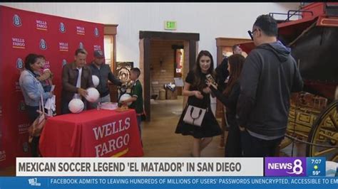 mexico s football legend luis “el matador” hernandez meets and greets fans