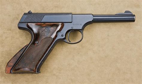 Colt Woodsman Model Semi Auto Pistol 22 Lr Cal 4 12” Barrel Blue