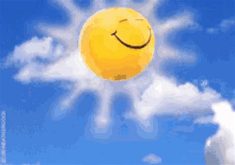 Animated Sun And Clouds Gif