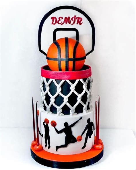 Basketball Theme Birthday Basketball Party Wedding Cake Options Wedding Cakes Bolo Fake
