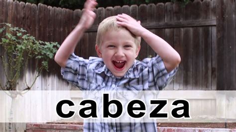 Cabeza Cara Hombros Pies 👃👂👄 A Song In Spanish For Learning The