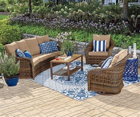Despite that, here are some basic tips to help you keep your fire pit running for years and years. Wilson & Fisher Palermo 4-Piece Seating Set | Big Lots ...