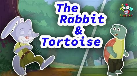The Rabbit And The Tortoise English Moral Stories English Animated
