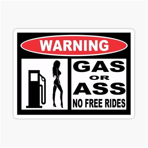There Are More Options Here Funny Gas Or Ass No Free Rides Vinyl