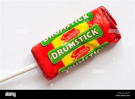 Swizzels Matlow drumstick lolly isolated on white background Stock ...