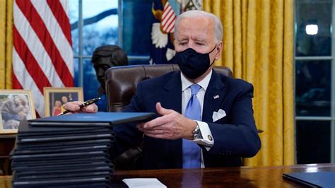 Biden has signed 6 executive orders related to guns: Biden to sign executive order on new oil, gas leasing on ...