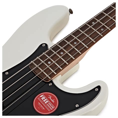 Disc Squier Affinity Precision Pj Bass Olympic White At Gear4music